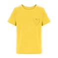 thumbnail image 1 of RXIRUCGD 2025 Vêtements d'Été pour Enfants Nouveaux T-Shirts d'Été pour Enfants Manches Raglan Manches Courtes T-Shirt Graphique Col Rond T-Shirt Filles Haut Décontracté, 1 of 5