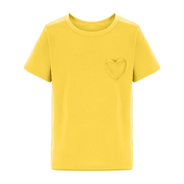 RXIRUCGD 2025 Vêtements d'Été pour Enfants Nouveaux T-Shirts d'Été pour Enfants Manches Raglan Manches Courtes T-Shirt Graphique Col Rond T-Shirt Filles Haut Décontracté