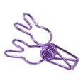 thumbnail image 1 of 20 Pcs Pince à Ressort en Métal Creux Polyvalente, Force de Serrage Forte avec Design Creux pour Documents, Certificats, et Plus, 1 of 7