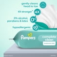 thumbnail image 4 of Pampers Complete Clean Baby Wipes - Fragrance Free 10X Pop-Top Packs 720 Count, 4 of 13
