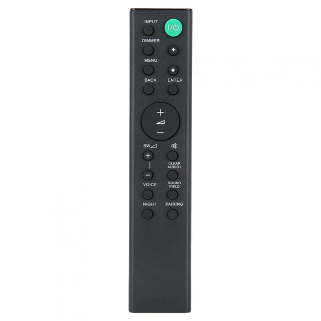Télécommande de Remplacement, Télécommande Prise Confortable Toucher Confortable Résistance à l'Usure Matériau ABS pour Barre de Son