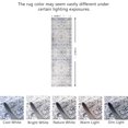 thumbnail image 2 of JV Home Runner Rug Oushak Blue 2'7" x 8' Washable Rugs Anti Slip, 2 of 6