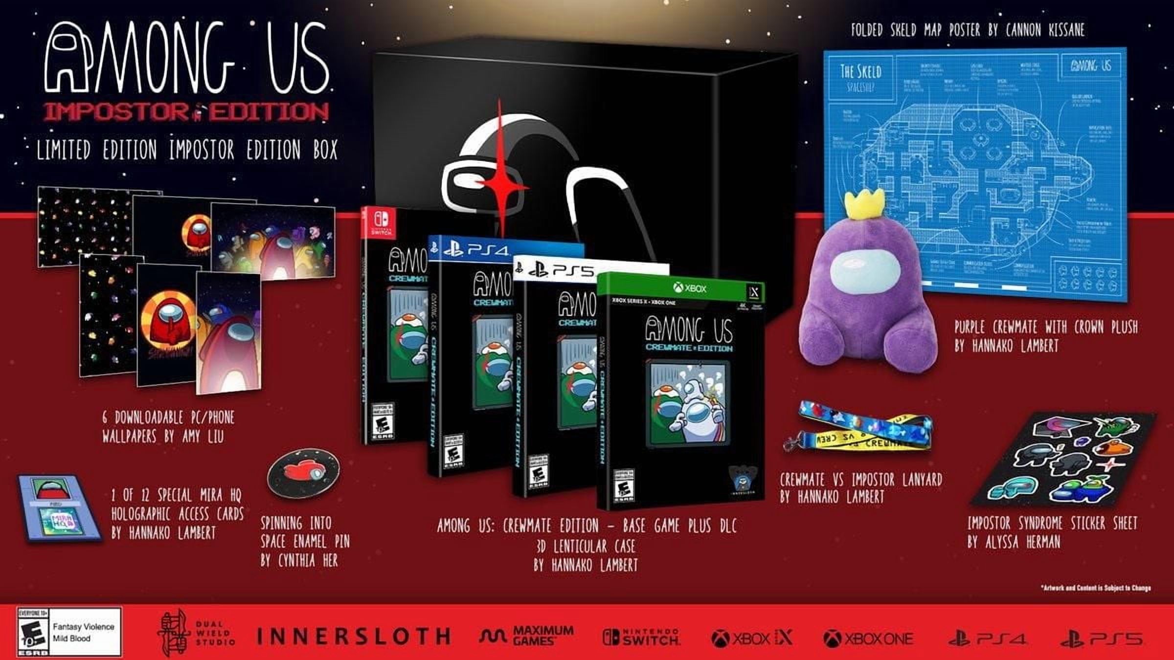 Jeu vidéo Among Us Impostor Edition pour (PS5) - Exclusif à Walmart