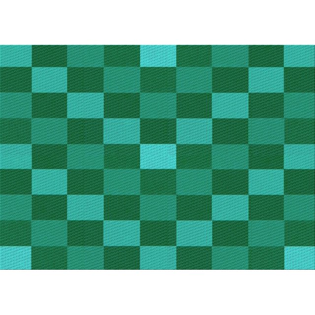 Ahgly Company Tapis Rectangulaire Lavable en Machine Intérieur Transitionnel Vert Forêt, 7 Pieds x 9 Pieds