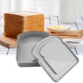 thumbnail image 4 of Oleegame 2PC Produce Storage Fiber Portable Lunch Box Sandwich Box Large Capacity Bento Box, 4 of 9