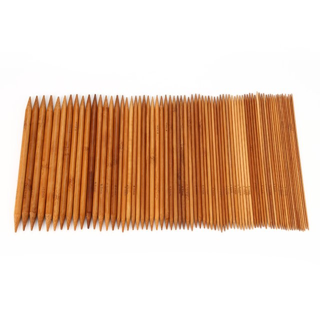 Ensemble d'Aiguilles à Tricoter à Double Pointe 15 Tailles pour Tricot de Chandail avec Additif Chimique, Excellent Service à la Clientèle Politique de Remboursement de 15 Jours