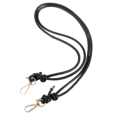 Unique Bargains Sangle de Remplacement pour Sac à Main/sac Bandoulière en Cuir 80 Cm/31,5 Pieds, Noir