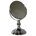 thumbnail image 1 of HomeRoots 468355 Miroir de Vanité Vintage Chromé 5X Grossissement, Argent, 1 of 1
