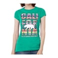 thumbnail image 1 of T-Shirt Tribal à Manches Courtes pour Femmes de la République de Californie - Kelly - Moyen, 1 of 1