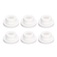 thumbnail image 1 of Unique Bargains 6 Pcs White Plug Holes, T23 Rubber Button Plug for 22mm/0.87' Hole, 1 of 6