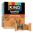 thumbnail image 1 of KIND Breakfast Bars, Almond Butter, (50g) , Box of 4 Packs, 2 Bars per Pack, 1 of 11