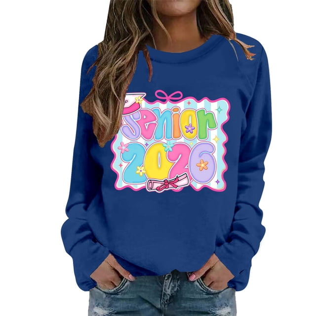 Zhanying White Sweatshirt Women Crewneck Workout Pullover Oversized Long Sleeve Beach Vacation Basic Tees