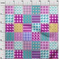 thumbnail image 3 of oneOone Polyester Spandex Light Pink Fabric Florals Sewing Material Print Fabric By The Yard 56 Inch Wide, 3 of 4