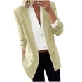 thumbnail image 2 of Cardigan Ajusté à Manches Longues de Bureau pour Femmes R Décontracté, 2 of 5