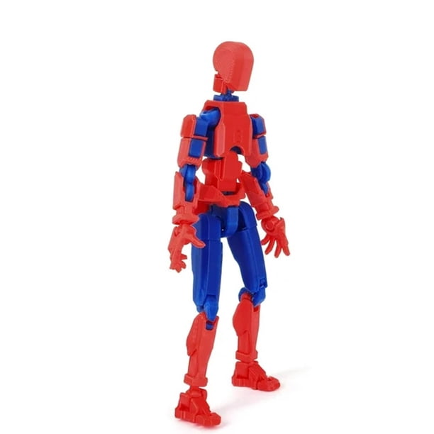 Figurine d'action T13 assemblée avec support, figurine factice imprimée 3D 13 assemblée, robot entièrement articulé, figurine d'action Easy 13, accessoires inclus, animation stop motion, cadeau Figurine d'action T13 assemblée avec support, figurine factice imprimée 3D 13 assemblée, robot entièrement articulé, figurine d'action Easy 13, accessoires inclus, animation stop motion, cadeau