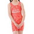 thumbnail image 1 of Teen Girls Rash Guard Swimwear Flounce Printed Sun Protection Long Sleeve Kids Bathing Suits XXL Girls Clothing, 1 of 8