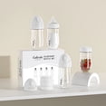 thumbnail image 2 of Gulicola Natural Glass Baby Bottle 4 Pack, Newborn Breastfeeding Bottles Set, Extra Slow Flow Nipples (SS), Anti Colic, 0 Months+, 5 oz, 2 of 7