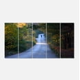 thumbnail image 2 of Marche Seul sur la Route - Impression d'Art Photo de Paysage sur Toile, 2 of 3