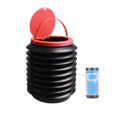thumbnail image 1 of EGNMCR Closet Organizers and Storage, Storage Trunks & Bag Bucket Folding Fishing Water Pail Storage Box Trash Container In Car Storage bucke, 1 of 1