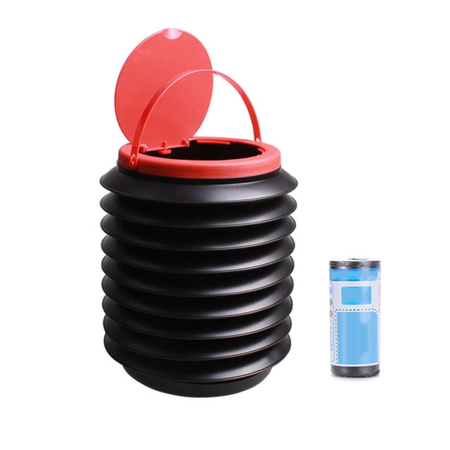 EGNMCR Closet Organizers and Storage, Storage Trunks & Bag Bucket Folding Fishing Water Pail Storage Box Trash Container In Car Storage bucke