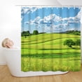 thumbnail image 3 of EGNMCR Rideaux, Rideaux pour Chambre Rideau de Douche Imprimé Polyester et Anti-Moisissure Salle de Bain et Rideau de Séparation Anti-Moisissure 150X180CM un Rideau, 3 of 3