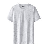Ketyyh-chn99 T Shirt Men Oversized Tshirt Men Comfortable Short Sleeve T Shirts Breathable Relaxed Fit Loose T-Shirt Soft Classic Tee White,XL