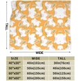 thumbnail image 3 of ORUYROP Flower Coloring Pattern Blanket | Wool Blanket | Soft, Plush, Warm Leisure Blanket50 X40, 3 of 7
