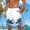 Blue, variant on Amzcrzy Mens Shorts Plus Size Shorts Shorts for Men Men Casual Fashion Print Shorts With Pockets Elastic Waist Beach Pants Beach Shorts for Men Summer Shorts
