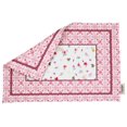 thumbnail image 5 of Vargottam Placemats- Placemat For Dining Table, Set Of 4- Printed & Reversible CottonNapkin-IndoorPlacematsFor Home & Kitchen Dining Table- Asian Block (Light Pink), 5 of 5