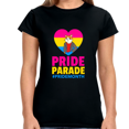 thumbnail image 3 of Pride Parade LGBT Flag Gay Pride Month Lesbian Transgender Womens T Shirts, 3 of 6