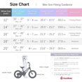 thumbnail image 2 of RoyalBaby Stargirl Children's Outdoor Bicycle 16 Inch with Training Wheels, Blue, 2 of 12