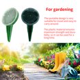 thumbnail image 3 of Seed Sower Plastic Handheld Gardening Seeder Adjustable Portable Seed Adjustable Seed Dispenser, Light Green, 3 of 7