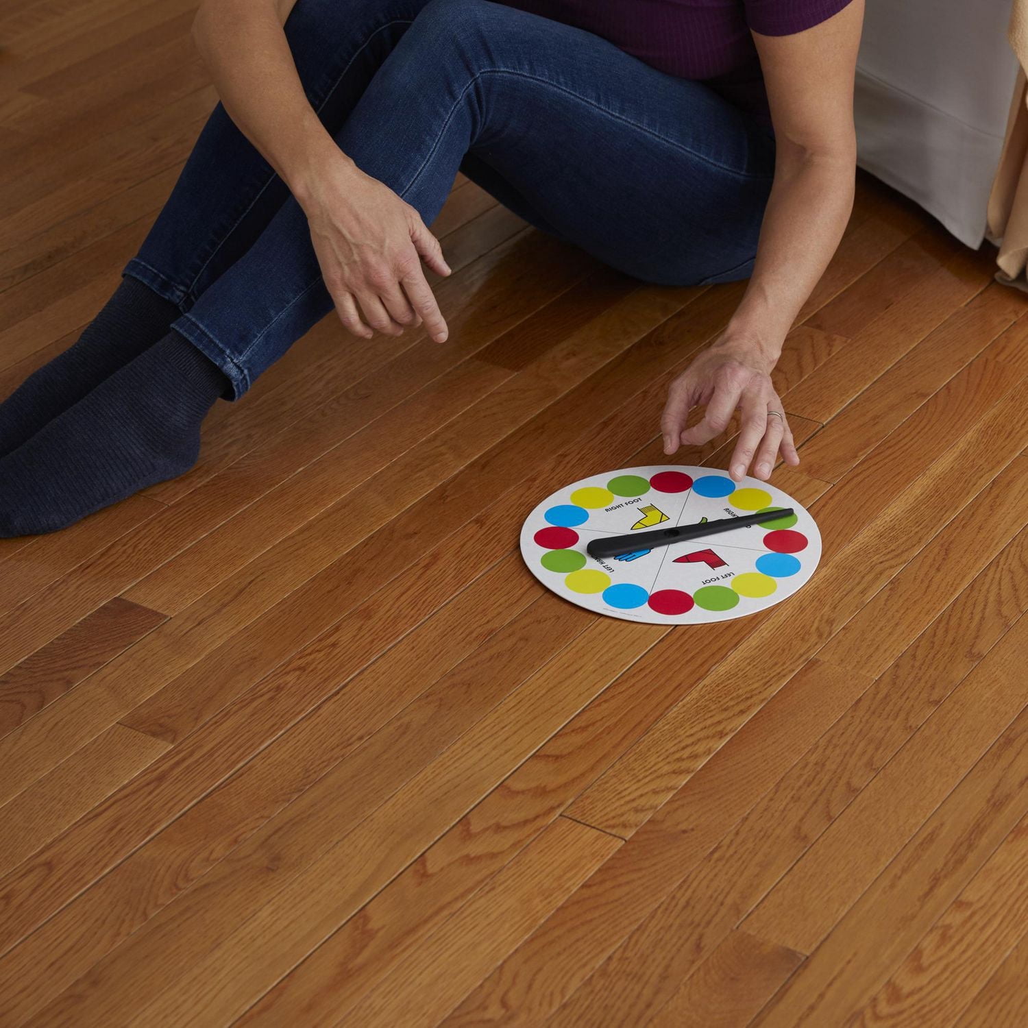 Twister Game with Spinner's Choice and Air Moves, Kids Party Games for 2+ Players