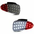 thumbnail image 1 of POSSBAY Blanc Rouge LED Panneau de Porte de Courtoisie des Lumières Intérieures pour FORD F150 F250, 1 of 5