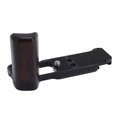 thumbnail image 1 of Handgrip L Shape Grip for XM5 Camera, Built in Quick Release Plate for Arca, Wooden Side Handle, 1/4" 20 Thread Hole, Cold Shoe, with Shutter Buttons, 1 of 7