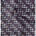 thumbnail image 1 of Soimoi Velvet Fabric Argyle Check Print Fabric by Yard 58 Inch Wide, 1 of 5