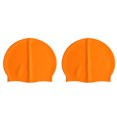 thumbnail image 1 of Agiferg 2PC Adult Universal Pure Silicone Ear Protection Swimming Caps, 1 of 2