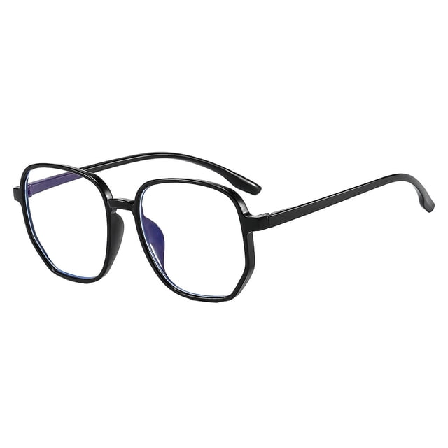 fastboy Large frame anti blue light flat mirror trendy polygonal myopia finished eyeglass frame
