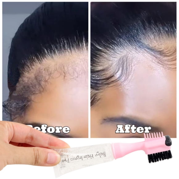 Beauty Products Clearance,Women Beauty Gifts,Hair Finishing Stick 2 Pack -10ML+20ML Hair Stick Moisturizing and Shiny Not Greasy Small Broken Hair Finishing Cream Hair Styling Wax Stick Hair Gel