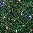 thumbnail image 4 of Novelty Lights 4x6 Multicolor LED Net Lights, 100 LEDs on White Wire, 4 of 5