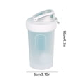 thumbnail image 2 of Ohufall 300ML Handheld Sports Water Tumbler - Protein Powder Shaker Cup With Scale & Stirrer, 2 of 3