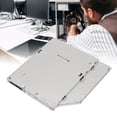 thumbnail image 1 of CD DVD Recorder Replacement, Internal  Tray Loading DVD RW Drive, Aluminum Alloy CD DVD Burner Writer Player Drive for Laptop Desktop PC, 1 of 7
