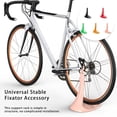 thumbnail image 2 of Support de Stationnement pour Vélo Accessoires Professionnels Apparence Stable Couleur Unie Support Réglable pour Vélos Accessoire Rose, 2 of 9