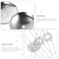 thumbnail image 3 of Shisuyan Lampshade Tray Spring Clip Set Iron 1 Set 4Pcs of 12cm Spring Clips, 3 of 8