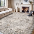 thumbnail image 1 of -Area Rug X Rugs for Living Room- Machine Washable Rug-Soft Living Room Rug-Vintage Non Slip Carpet-Rugs for Bedrooms Dining Room Living Room Office, 1 of 7