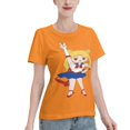thumbnail image 2 of T-Shirt Basique à Manches Courtes pour Femmes Sailor Moon Édition Q Tsukiha, 2 of 6