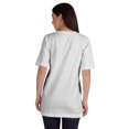 thumbnail image 3 of Inkmeso T-Shirt Basique en Coton à Col Rond pour Femmes Coupe Ample Décontracté Long Haut d'Entraînement, 3 of 8