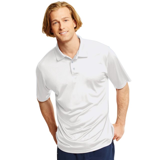 Hanes Cool DRI Chandail en Molleton de Sport pour Hommes, P, Blanc
