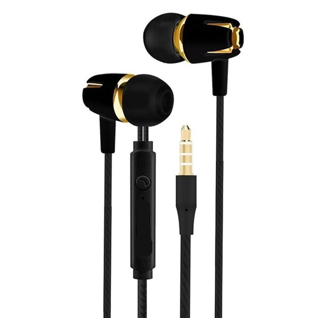 In Ear Earphone Running Sports Headphone Wired Earplug Headset with Microphone for Android for IOS