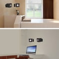 thumbnail image 2 of Ruiboury 2piece Speaker Stand With 90 Degree Rotation PCABS Up To 5 Kilograms Suitable For Any Occasion black, 2 of 6